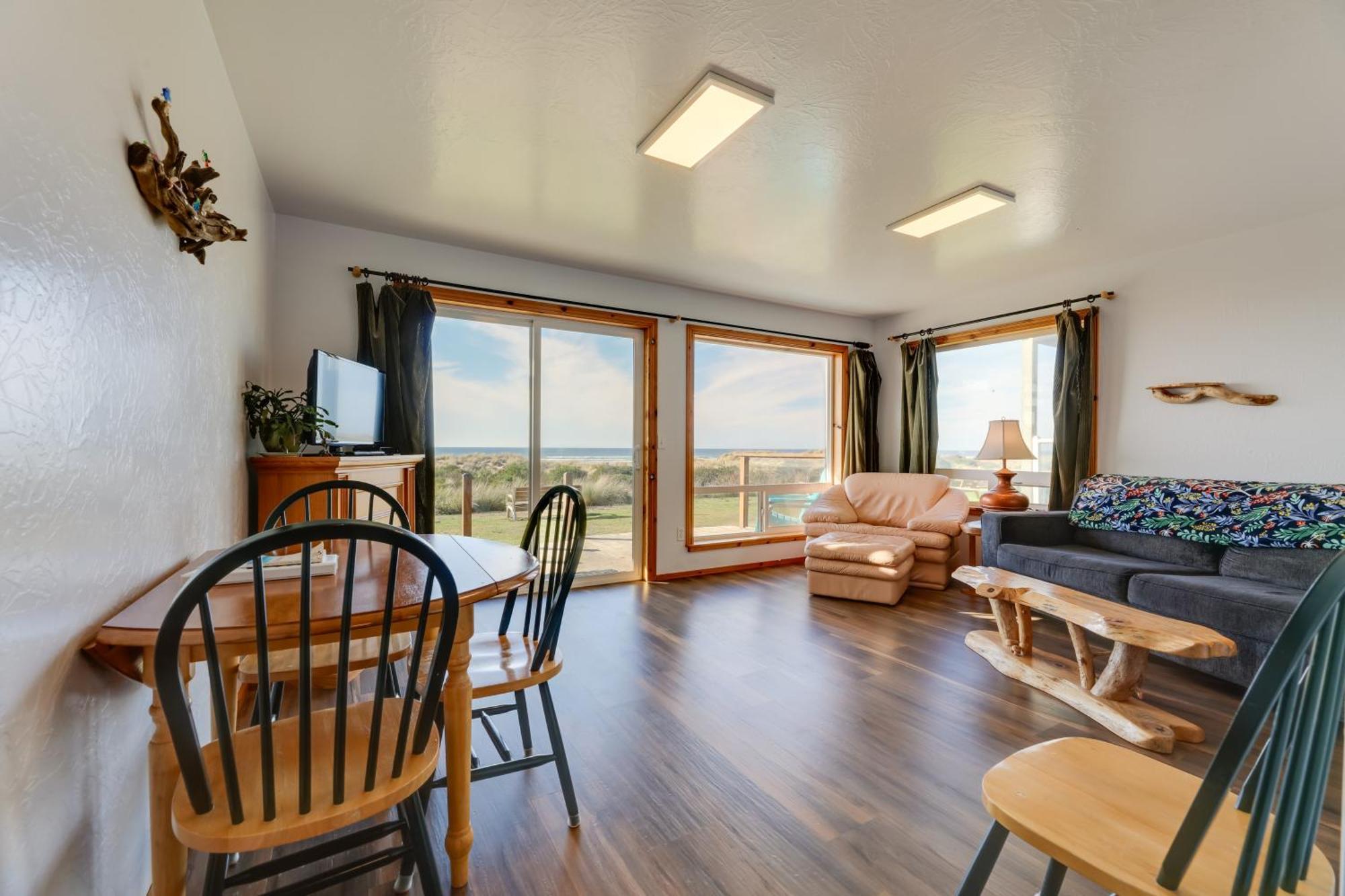 Sanderling Sea Cottages, Unit 13 Waldport Esterno foto