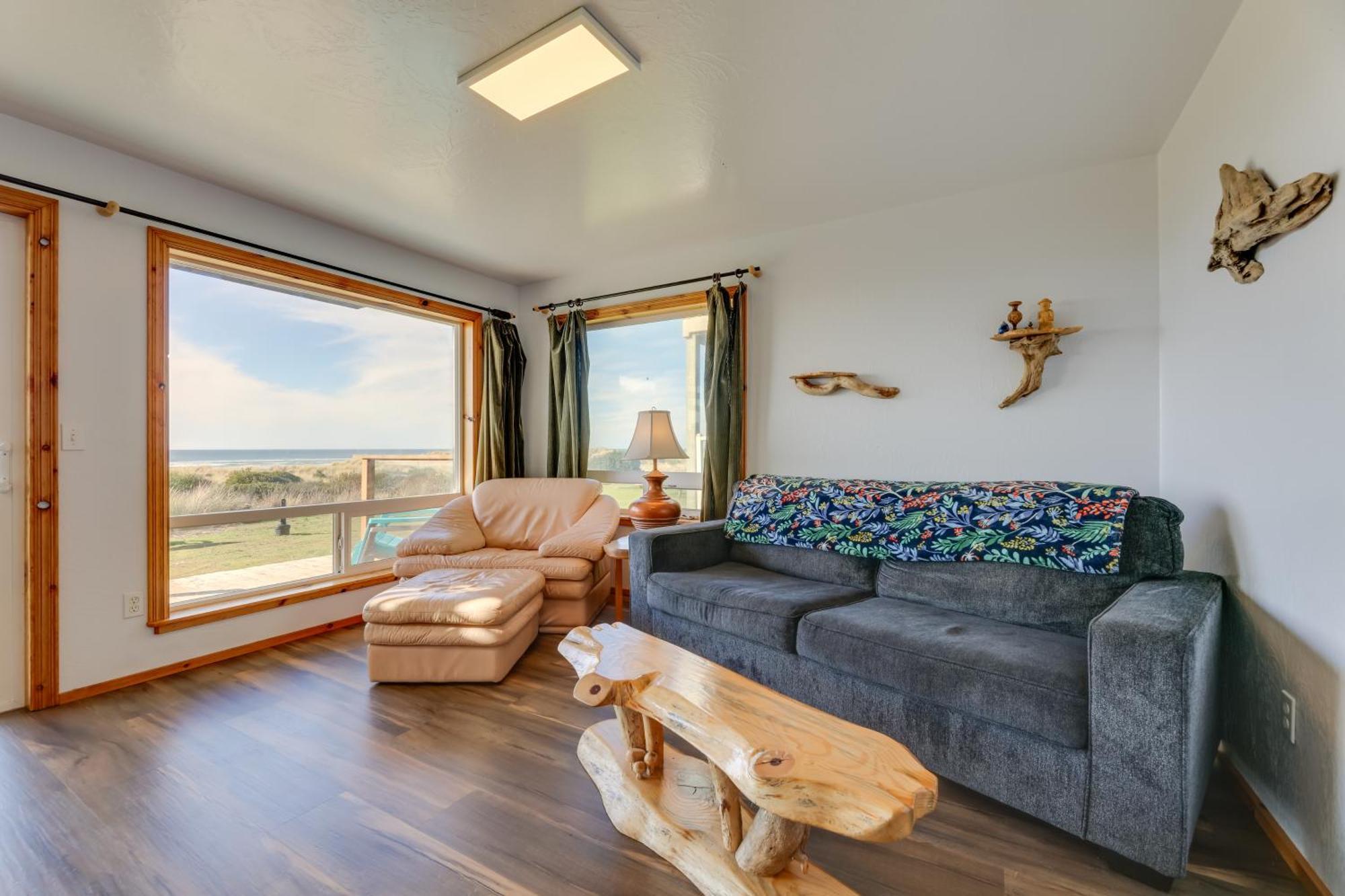 Sanderling Sea Cottages, Unit 13 Waldport Esterno foto